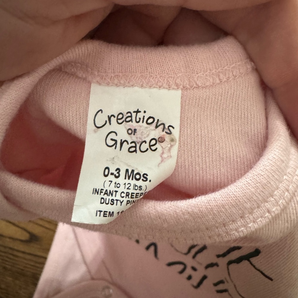 That’s it I’m calling Mimi Pink Onesie Size 0-3 Month - Picture 2 of 2